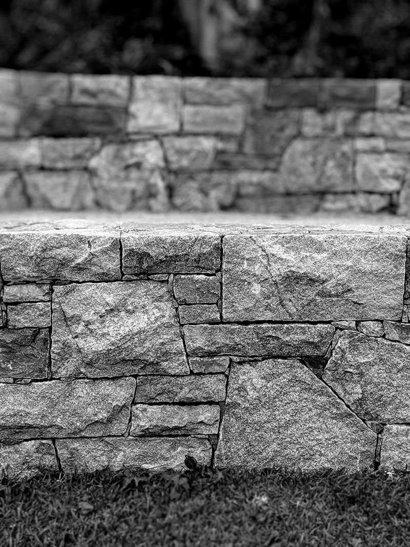 Stonemasonry Perth Gurini granite stone features, water features